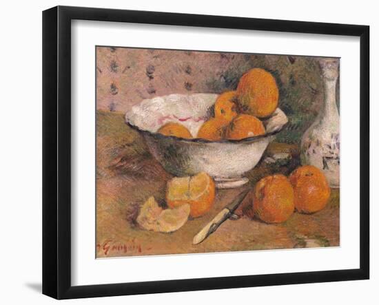 Still Life with Oranges, 1881-Paul Gauguin-Framed Giclee Print