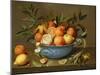 Still Life with Oranges and Lemons in a Wan-Li Porcelain Dish-Jacob Van Hulsdonck-Mounted Giclee Print