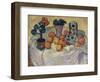 Still life with oranges and stoneware dog. 1907-Paula Modersohn-Becker-Framed Giclee Print