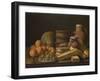 Still Life with Oranges and Walnuts, 1772-Luis Meléndez-Framed Giclee Print