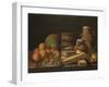 Still Life with Oranges and Walnuts, 1772-Luis Meléndez-Framed Giclee Print
