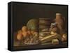 Still Life with Oranges and Walnuts, 1772-Luis Meléndez-Framed Stretched Canvas