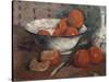 Still Life with Oranges by Paul Gauguin-null-Stretched Canvas