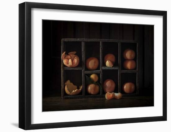 Still Life With Oranges-Heather Bonadio-Framed Giclee Print