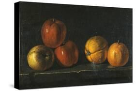 Still-Life with Oranges-Jacques Charles Oudry-Stretched Canvas