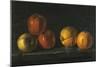 Still-Life with Oranges-Jacques Charles Oudry-Mounted Premium Giclee Print