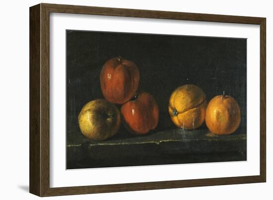 Still-Life with Oranges-Jacques Charles Oudry-Framed Giclee Print