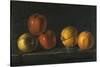 Still-Life with Oranges-Jacques Charles Oudry-Stretched Canvas