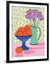 Still Life with Oranges-Tara Reed-Framed Art Print