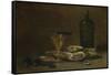 Still Life with Oysters, 1875-1877-Philippe Rousseau-Framed Stretched Canvas