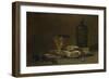 Still Life with Oysters, 1875-1877-Philippe Rousseau-Framed Premium Giclee Print