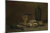 Still Life with Oysters, 1875-1877-Philippe Rousseau-Mounted Premium Giclee Print