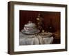 Still Life with Oysters, 19Th Century (Oil on Panel)-Antoine Vollon-Framed Giclee Print