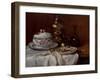 Still Life with Oysters, 19Th Century (Oil on Panel)-Antoine Vollon-Framed Giclee Print