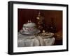 Still Life with Oysters, 19Th Century (Oil on Panel)-Antoine Vollon-Framed Giclee Print