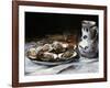 Still Life with Oysters, 19th Century-Antoine Vollon-Framed Giclee Print