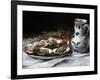 Still Life with Oysters, 19th Century-Antoine Vollon-Framed Giclee Print