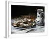 Still Life with Oysters, 19th Century-Antoine Vollon-Framed Giclee Print