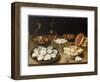 Still Life with Oysters, Sweetmeats and Roasted Chestnuts-Osias The Elder Beert-Framed Giclee Print