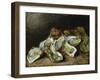 Still Life with Oysters-Auguste Theodule Ribot-Framed Giclee Print