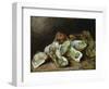 Still Life with Oysters-Auguste Theodule Ribot-Framed Giclee Print