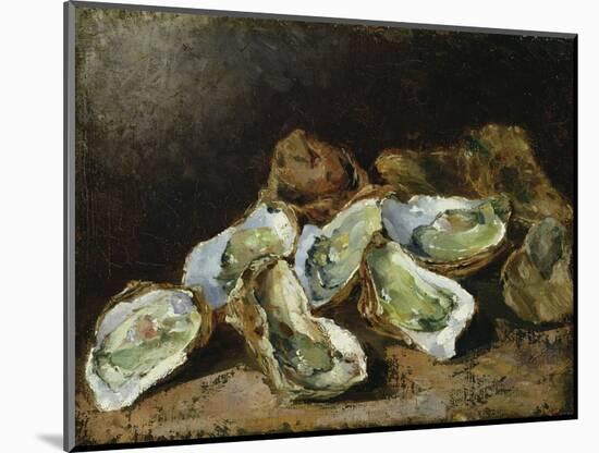 Still Life with Oysters-Auguste Theodule Ribot-Mounted Giclee Print