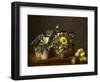 Still Life with Pansies, 1874-Ignace Henri Jean Fantin-Latour-Framed Giclee Print