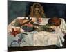 Still Life with Parrots-Paul Gauguin-Mounted Giclee Print