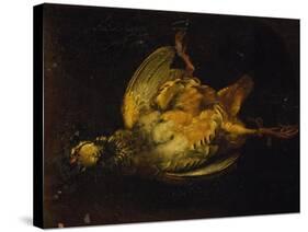 Still Life with Partridge-Alexandre-Francois Desportes-Stretched Canvas