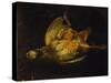 Still Life with Partridge-Alexandre-Francois Desportes-Stretched Canvas