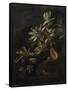 Still Life with Passionflowers-Elias Van Den Broeck-Framed Stretched Canvas