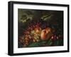 Still Life with Peaches and Grapes, 1863-Frederic Edwin Church-Framed Giclee Print