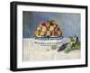 Still Life with Peaches and Grapes-Auguste Renoir-Framed Art Print