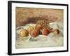 Still Life with Peaches-Pierre-Auguste Renoir-Framed Giclee Print