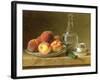 Still Life with Peaches-Gerard Van Spaendonck-Framed Giclee Print