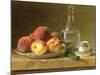 Still Life with Peaches-Gerard Van Spaendonck-Mounted Giclee Print