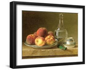 Still Life with Peaches-Gerard Van Spaendonck-Framed Giclee Print