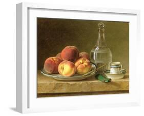 Still Life with Peaches-Gerard Van Spaendonck-Framed Giclee Print