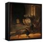 Still Life with Peacocks, c.1639-Rembrandt Harmensz. van Rijn-Framed Stretched Canvas