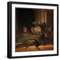 Still Life with Peacocks, c.1639-Rembrandt Harmensz. van Rijn-Framed Giclee Print