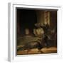 Still Life with Peacocks-Rembrandt van Rijn-Framed Art Print