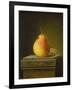 Still-life with pear and insects. 1765-Justus Juncker-Framed Giclee Print