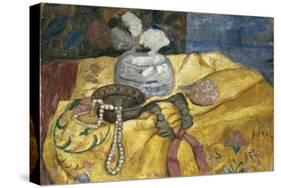 Still life with pearls and vase. 1902-Paula Modersohn-Becker-Stretched Canvas