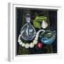 Still Life with Pearls-Tilly Willis-Framed Giclee Print