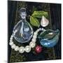 Still Life with Pearls-Tilly Willis-Mounted Giclee Print