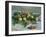 Still Life with Pears and Grapes, 1880-Claude Monet-Framed Giclee Print