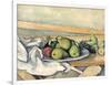 Still Life with Pears, C.1879-82-Paul Cézanne-Framed Giclee Print
