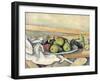 Still Life with Pears, C.1879-82-Paul Cézanne-Framed Giclee Print