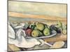 Still Life with Pears, C.1879-82-Paul Cézanne-Mounted Giclee Print
