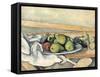 Still Life with Pears, C.1879-82-Paul Cézanne-Framed Stretched Canvas